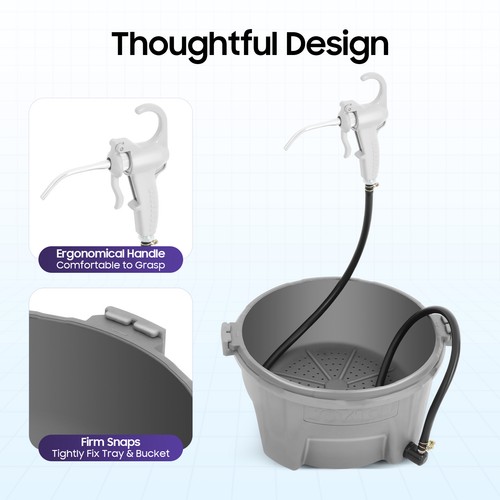 Handheld plastic bucket - us,