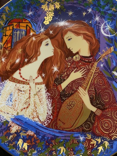 Art plate romeo juliet by - art,