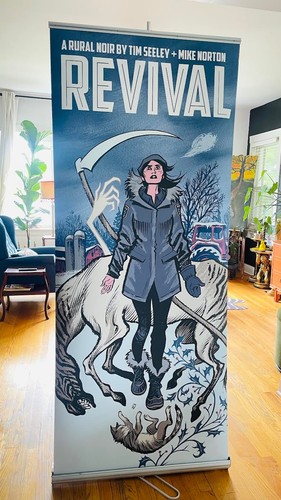 Banner revival signed tim - signed,